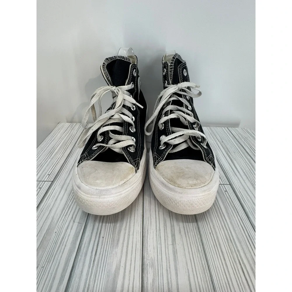Converse Chuck Taylor All Star Women's‎ 9 Lift Platform High Top Sneakers Black
